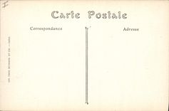 Vintage Postcard Trawl-nets on the Marne the Hotel of the Prefecture