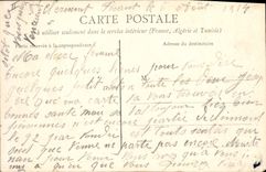 Vintage Postcard Prefecture Clermont Ferrand