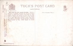 Vintage Postcard Militaria 21st Scouting Throws