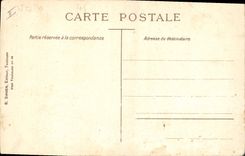 CPA Militaria La petite Denise Carlier victime du premier taube