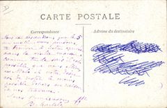 Vintage Postcard Salte quarries Banks of the Seine Construction of a low port Quay of Austerlitz