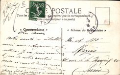 Vintage Postcard Ardoisieres Mines of Carmaux Carriere has fill of Grillatie SIGNAL