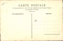 Vintage Postcard Fantasy Flowers Honor and Fatherland (drawing has the hand)