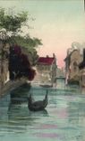 CPA Fantaisie Paysage Venise Italie (dessin a la main) 