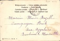 CPA Fantaisie Paysage (dessin a la main) 