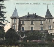 Vintage Postcard Castle of the Fleurieux Oak on Arbresle