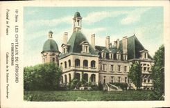 Vintage Postcard Castle Eyssendieras Perigord