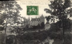 Vintage Postcard Castle of Larochepot close Nolay Burgundy