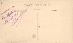 Vintage Postcard Castle of Grignols