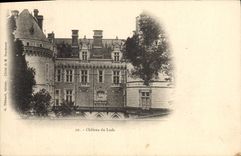 Vintage Postcard Castle of Lude