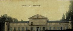 Vintage Postcard Castle of Larouge (chart toilee)