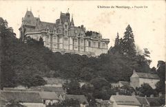 Vintage Postcard Chateau of Montigny Facade Is