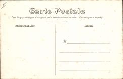 Vintage Postcard Chateau of Montigny Facade Is