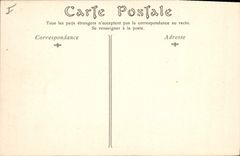 Vintage Postcard Saint Aignan interior Court of the Castle