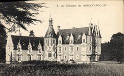 Vintage Postcard Castle of Cyr Saint of Gault