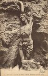CPA Grotte du chien Royat Christ Janseniste Grottes 