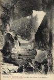 CPA Grotte Grottes Dauphine Sassenage Interieur des cuves Les escaliers