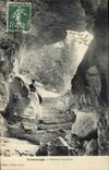 CPA Grotte Grottes Dauphine Sassenage Interieur des cuves Les escaliers