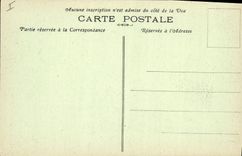 Vintage Postcard Cave Eloyes Caves rocks of the Vosges small tanks