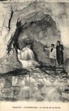 CPA Grotte Grottes Dauphine Sassenage La sortie de la grotte 