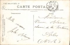 Postal Fantasia Niño Muñeca la jubilación a las antorchas en el honor de Noel