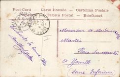 Vintage Postcard Fantasy Children Toys