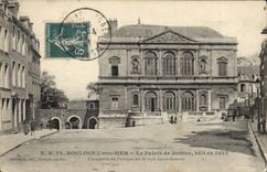 CPA Palais de justice Boulogne sur Mer 