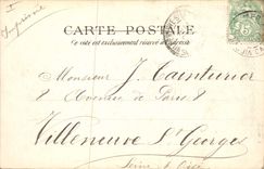 Postal Tribunal de justicia Bayeux Tribunal de los Tribunales Antiguo Obispado actualmente Vagado Nueva Sacristía Árbol de la libertad