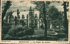 CPA Palais de justice Beauvais