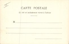 Vintage Postcard Law courts Cannes Holy Island Marguerite Prison of Bazaine