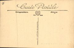 Vintage Postcard Law courts Colmar