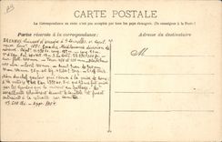 CPA Bateau de Guerre Le Brenus 