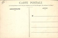 CPA Bateau de Guerre L'Amiral Trehouart Garde Cotes Cuirasse 