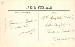 CPA Bateau de Guerre Bouclier Contre torpilleur 