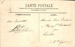 CPA Bateau de Guerre Bleriot traversant la Manche Avion Aviation 