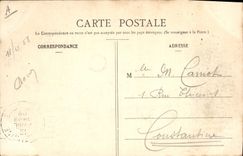 CPA Bateau de Guerre Bruix Tunisie 