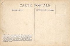 Postal Buque de Guerra el Barham buque del mismo tipo que el Queen Isabel