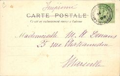 CPA Bateau de Guerre Le Bouvines 