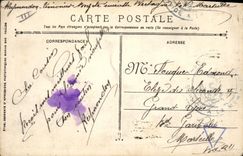 CPA Bateau de Guerre Bretagne Cuirasse d'escadre 