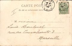 CPA Bateau de Guerre Charles Martel Cuirasse a tourelles 