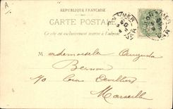 CPA Bateau de Guerre Le Charles Martel 