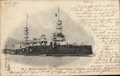 CPA Bateau de Guerre Le Charles Martel Cuirasse 