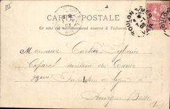 CPA Bateau de Guerre Le Charles Martel Cuirasse 