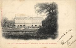 CPA Prefecture Vue des Cours d'Ormesson Chalons sur Marne 