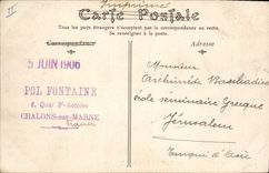 CPA Chalons sur Marne L'Hotel de la Prefecture