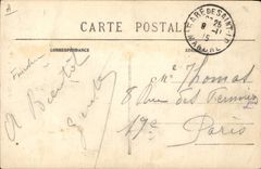 CPA Folklore Type de femme de L'Ile de Sein Etude de tete 