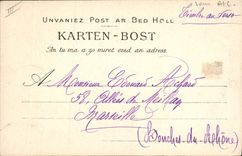 CPA Folklore Femme du Bourg de Batz Etude de la coiffe 