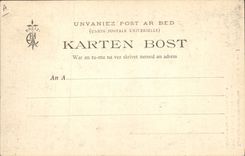 CPA Folklore Jeune fille de Saille Environs de Guerande 