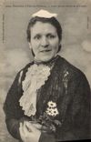 CPA Folklore Jeune femme coiffee de la Catiole Ille et Vilaine 