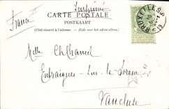 CPA Militaria Brigadier Pontonnier Belgique  